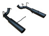 Pypes Mustang GT Pype-Bomb Axle-Back Exhaust Black (2011-2014)