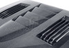 Anderson Composites Mustang GT500 and 13-14 GT / V6 Type-SS Carbon Fiber Hood (2010-2014)
