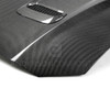 Anderson Composites Mustang EcoBoost/GT Type-OE Double Sided Carbon Fiber Hood (2018-2023)