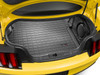 WeatherTech Mustang Black Cargo Liner with Bumper Protector - w/ Shaker Audio with Subwoofer (2015-2023)