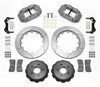 Wilwood Forged Superlite 4R Mustang Race Rear Brake Kit - 14" Slotted Rotors 4 Piston Anodized Calipers (2015-2023)