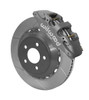 Wilwood AERO6 Mustang Race Front Brake Kit - 14" Slotted Rotors Anodized 6 Piston Calipers (2015-2023)