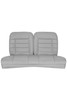 Corbeau Mustang Rear Seat Upholstery - Coupe (1979-1993)