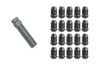 Gorilla Mustang Small Diameter Lug Nut Kit - Black (1979-2014)