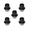 Ford Performance Mustang 14MM Black PVD Solid Lug Nut Set of 5 (2015-2024)