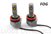 H11 SLF LED Yellow Pair Diode Dynamics