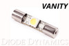28mm SMF2 LED Bulb Amber Set of 4 Diode Dynamics
