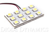 LED Board SMD12 Warm White Single Diode Dynamics