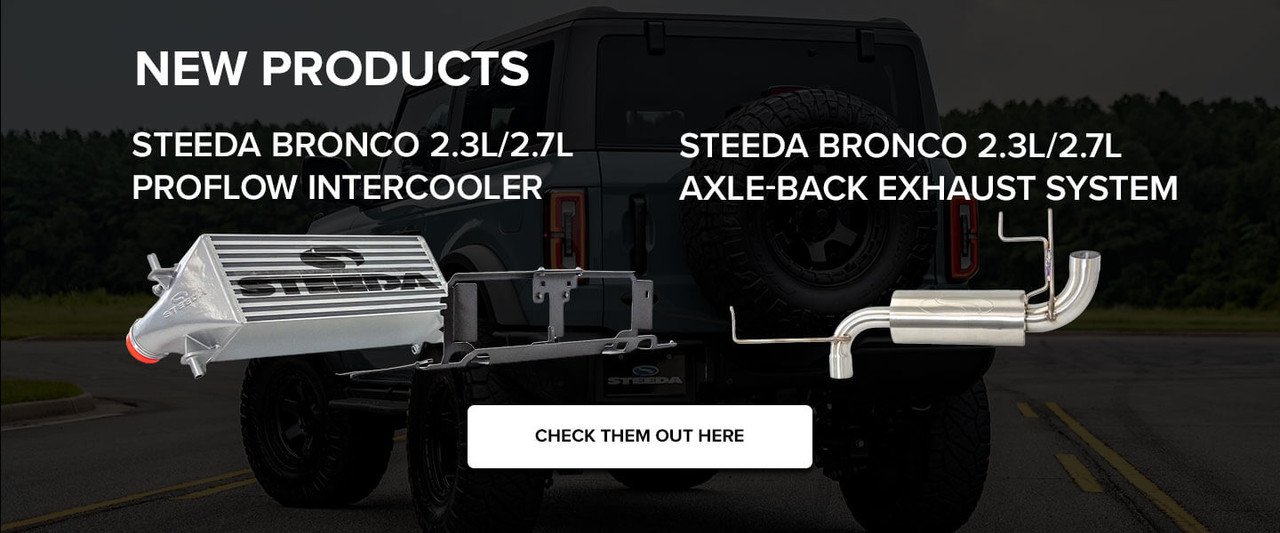 New Steeda Bronco Products!