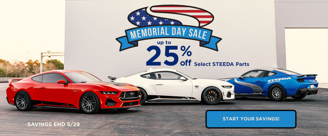 Steeda's Memorial Day Sale!