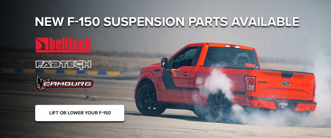 New F-150 Suspension Brands at Steeda!