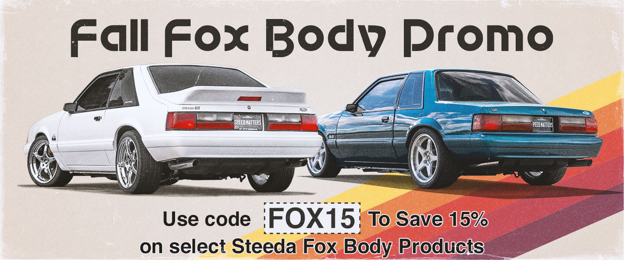 Steeda's 2024 Fall Fox Body Promo