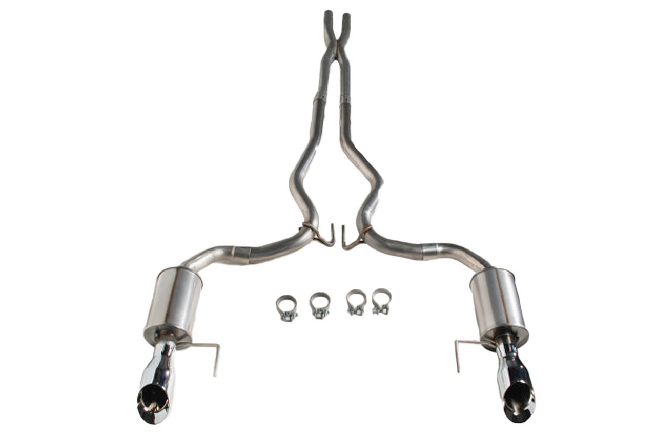 Roush 422092 Mustang GT Coupe Cat-Back Exhaust (15-17/24-26)