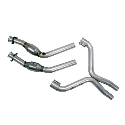 BBK 1814 Mustang 3.7L V-6 Catted X-Pipe (2011-2014)