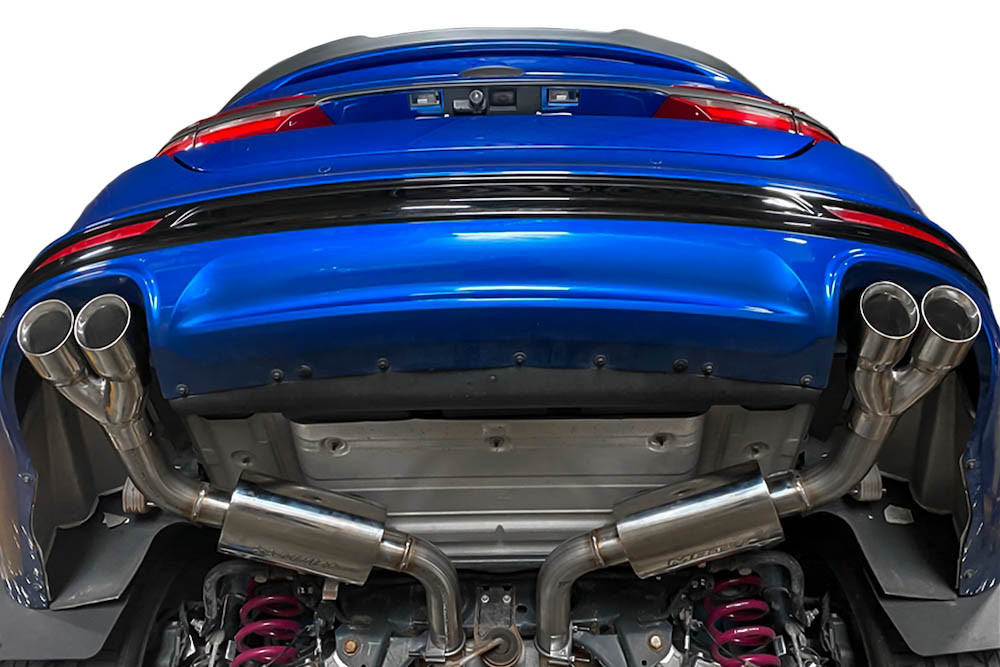 MRT 91F902 Fusion Sport 2.7L V2 Axle-Back Exhaust (17-19)