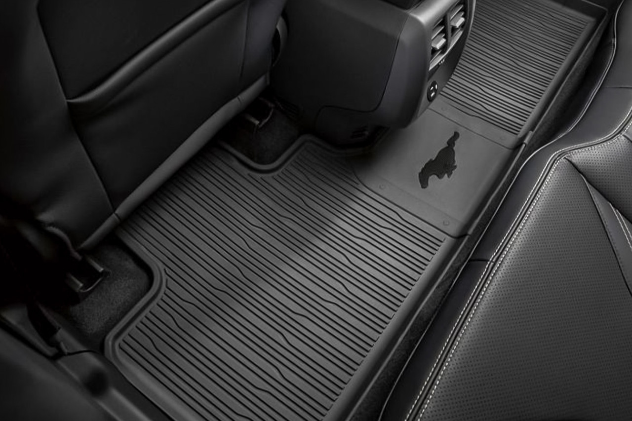 MOTOS Auto-vloermatten van rubber voor Ford Mustang Mach-E vanaf 2020 Verbeter uw reiscomfort met Anti-Slip Mat Car 3D- Vloermatten voor alle weersomstandigheden, bescherming tegen vuil