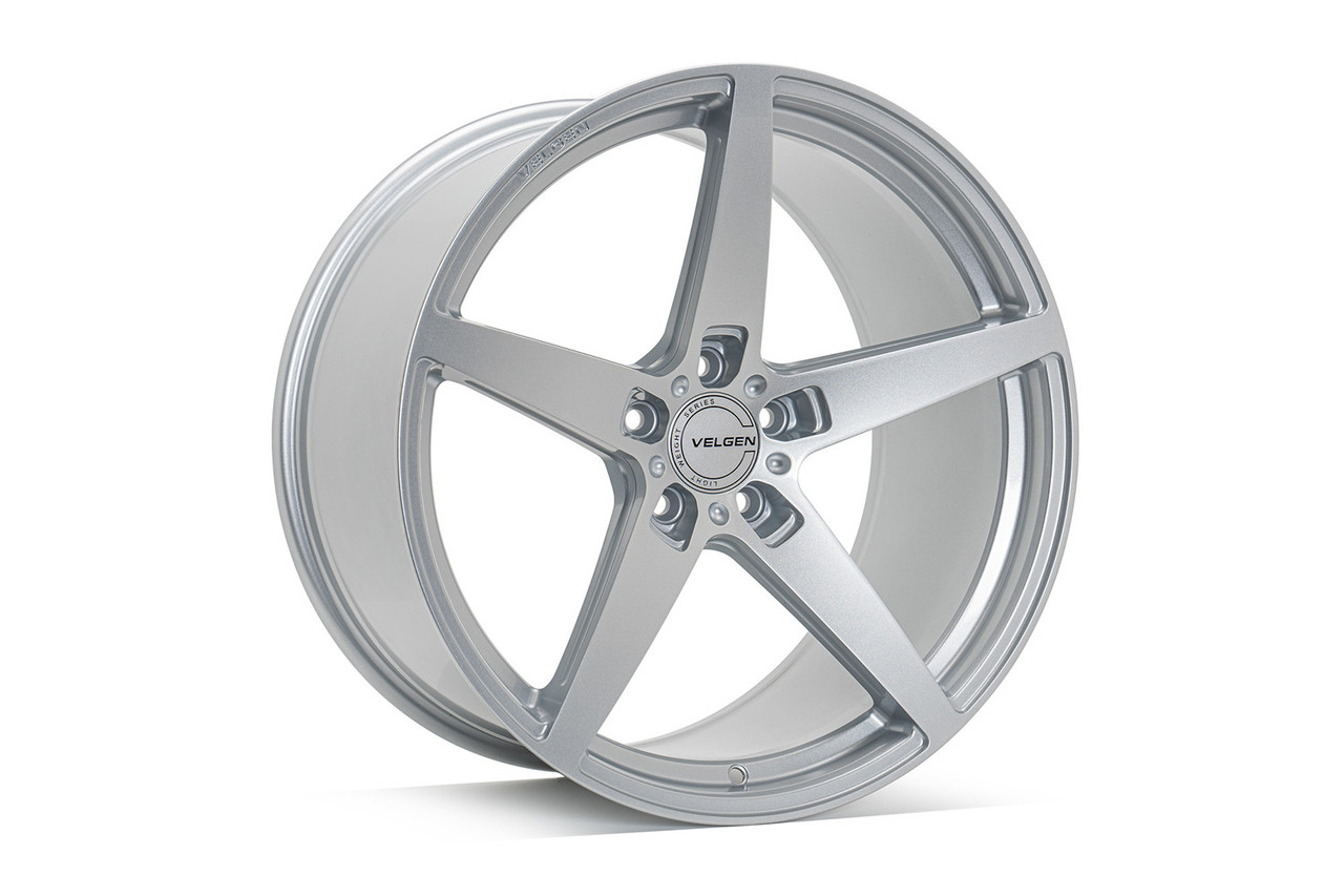 スティンググレー Velgen Wheels VFC52011GS1145270.5 Mustang Classic5 V2 Gloss Silver