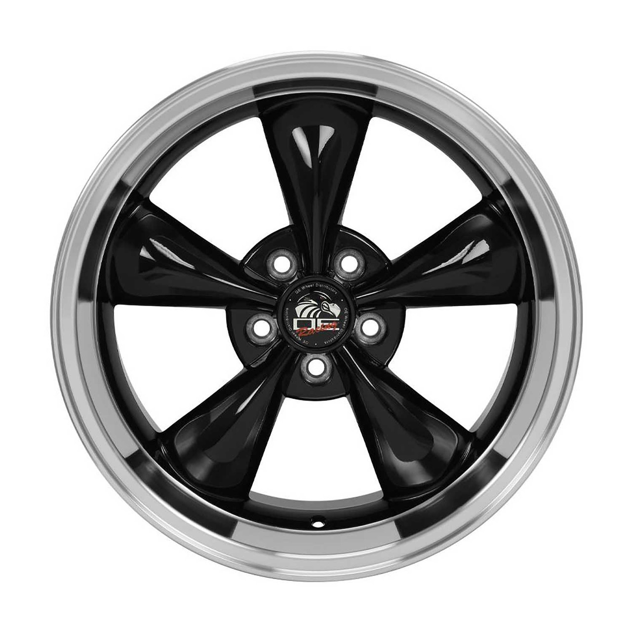 OE Wheels FR01-18100-5450-22BM Mustang Bullitt Style Black w