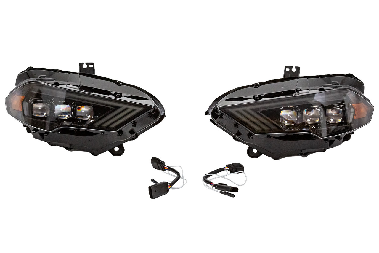 AlphaRex 880257 Mustang NOVA-Series LED Projector Headlights