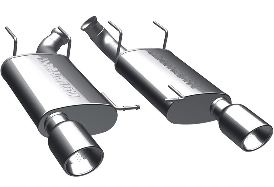 2010-2014 V6 マスタング マグナフロー ストレート マフラー Magnaflow 15595 Mustang V6 Street Axle-Back Exhaust (2011-2014)