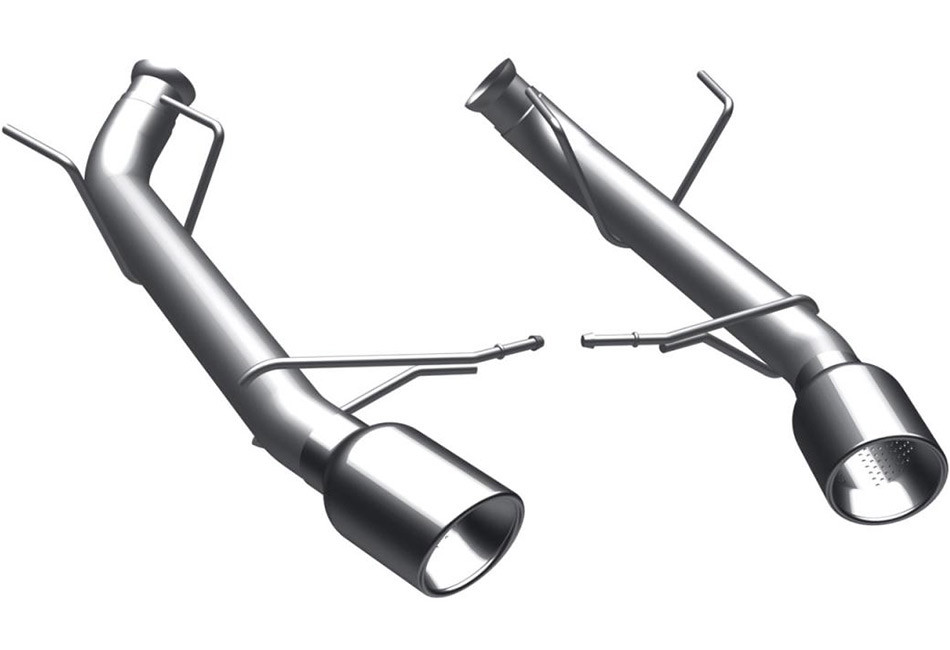 2010-2014 V6 マスタング マグナフロー ストレート マフラー Magnaflow 15596 Mustang V6 Race Series Axle-Back Exhaust (2011-2014)