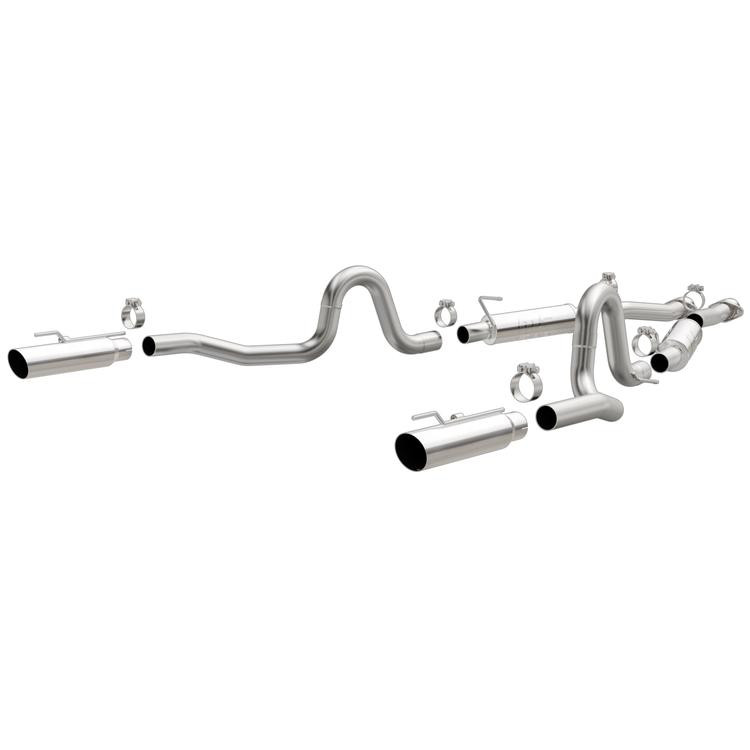 マスタング マグナフローMAGNAFLOW Magnaflow 15673 Mustang GT Magnapack Competition Cat-Back Exhaust