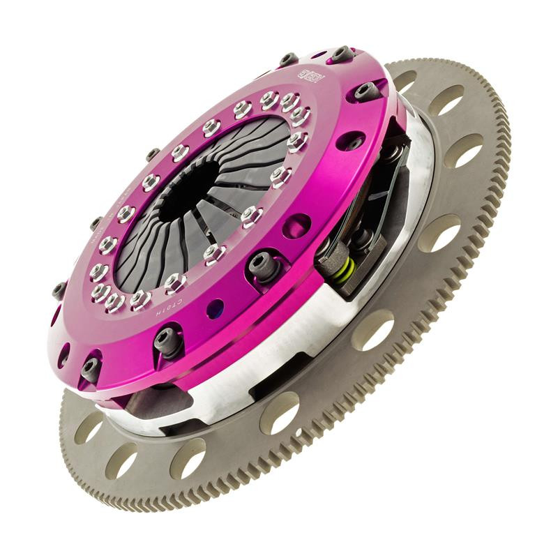 Exedy ET04XD Mustang Hyper Twin Disc Clutch Kit with Flywheel - 23