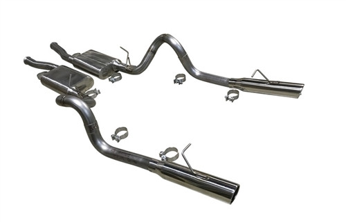 MRT 93C205 Mustang GT/Cobra ChamberFlow Cat-Back Exhaust (96-98)