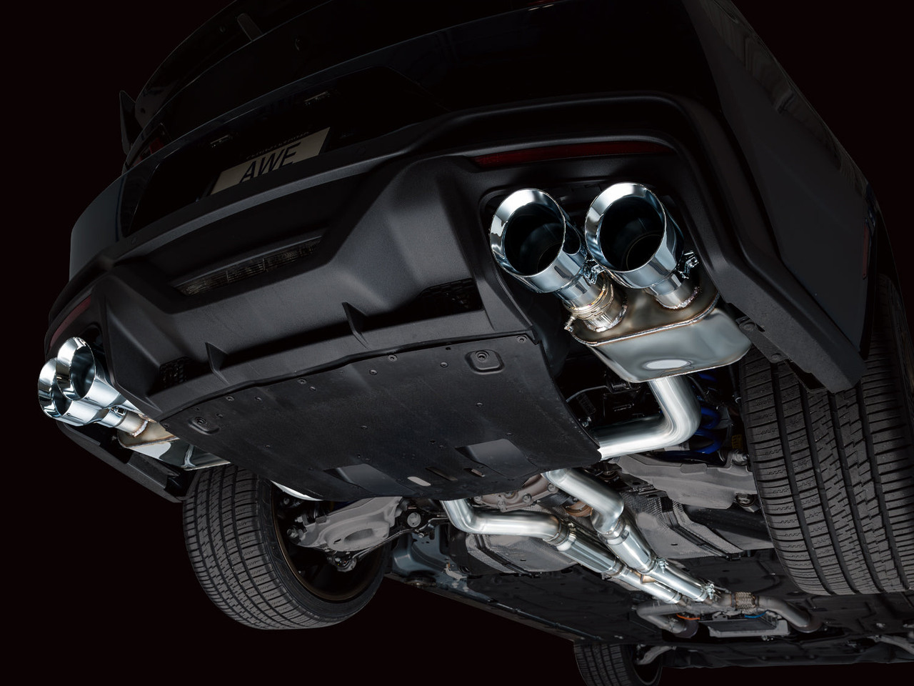 AWE 3025-42375 Mustang Dark Horse SwitchPath Cat-back Exhaust