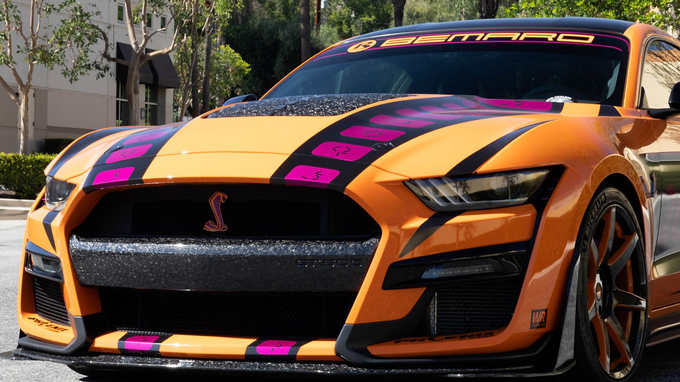 Phoenix CF Designs PHX-500-02F Mustang GT500 Forged Carbon Fiber