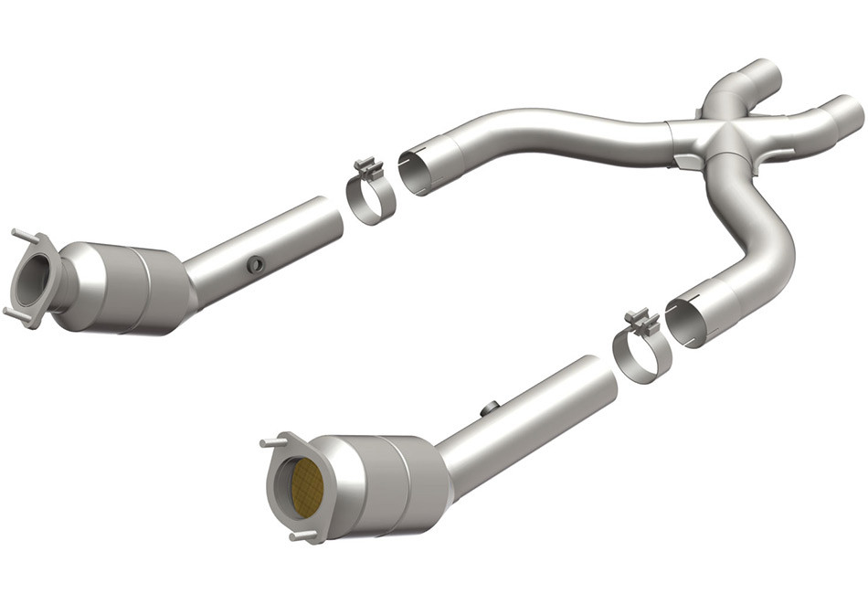 Magnaflow 49976 Mustang GT Catted Tru-X X-Pipe (2011-2014)
