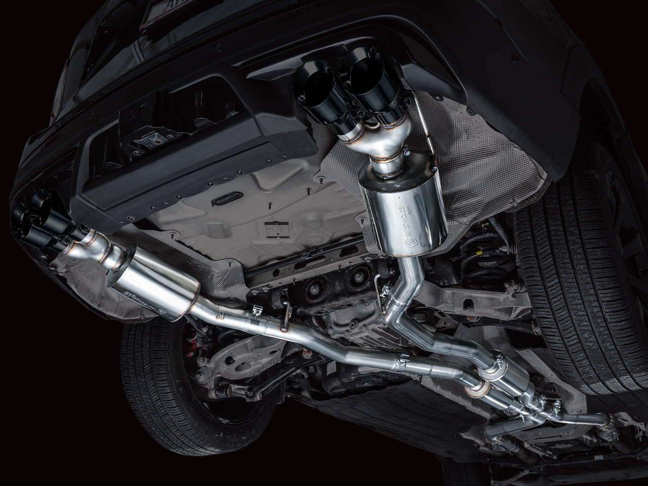 AWE 3015-43625 Explorer ST Touring Edition Cat-back Exhaust - Quad