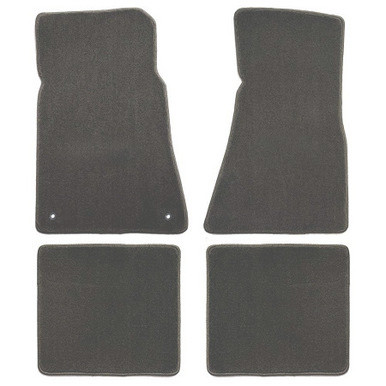 ACC Mats Mustang Dark Gray Cutpile Floor Mats (79-93)