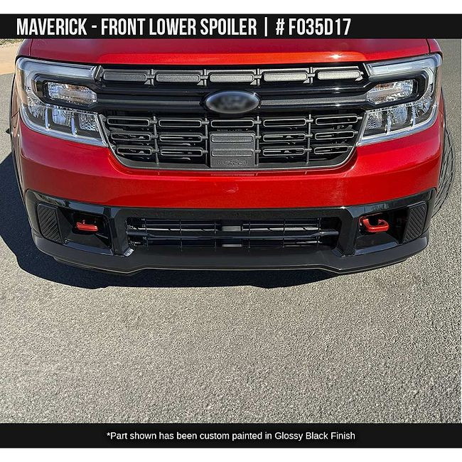 AirDesign VNZ6Z17626D FO35D17 Maverick Lower Front Spoiler- Satin