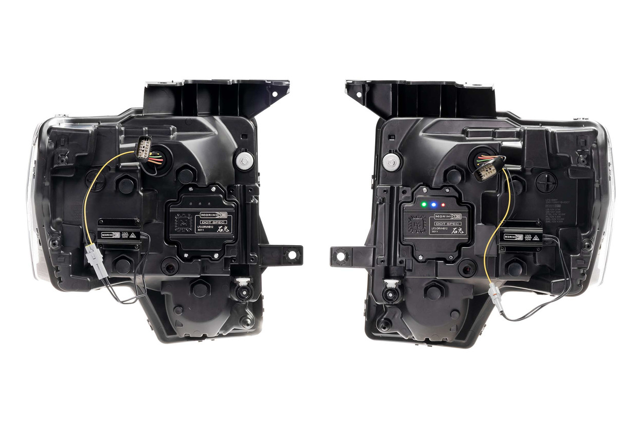 Morimoto LF2-506Y F-150 XB EVO Hybrid Headlights (09-14)