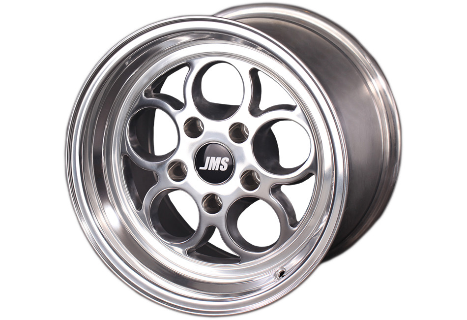 JMS S1745175FP Mustang Savage Series Front Wheel - Polished - 17x4