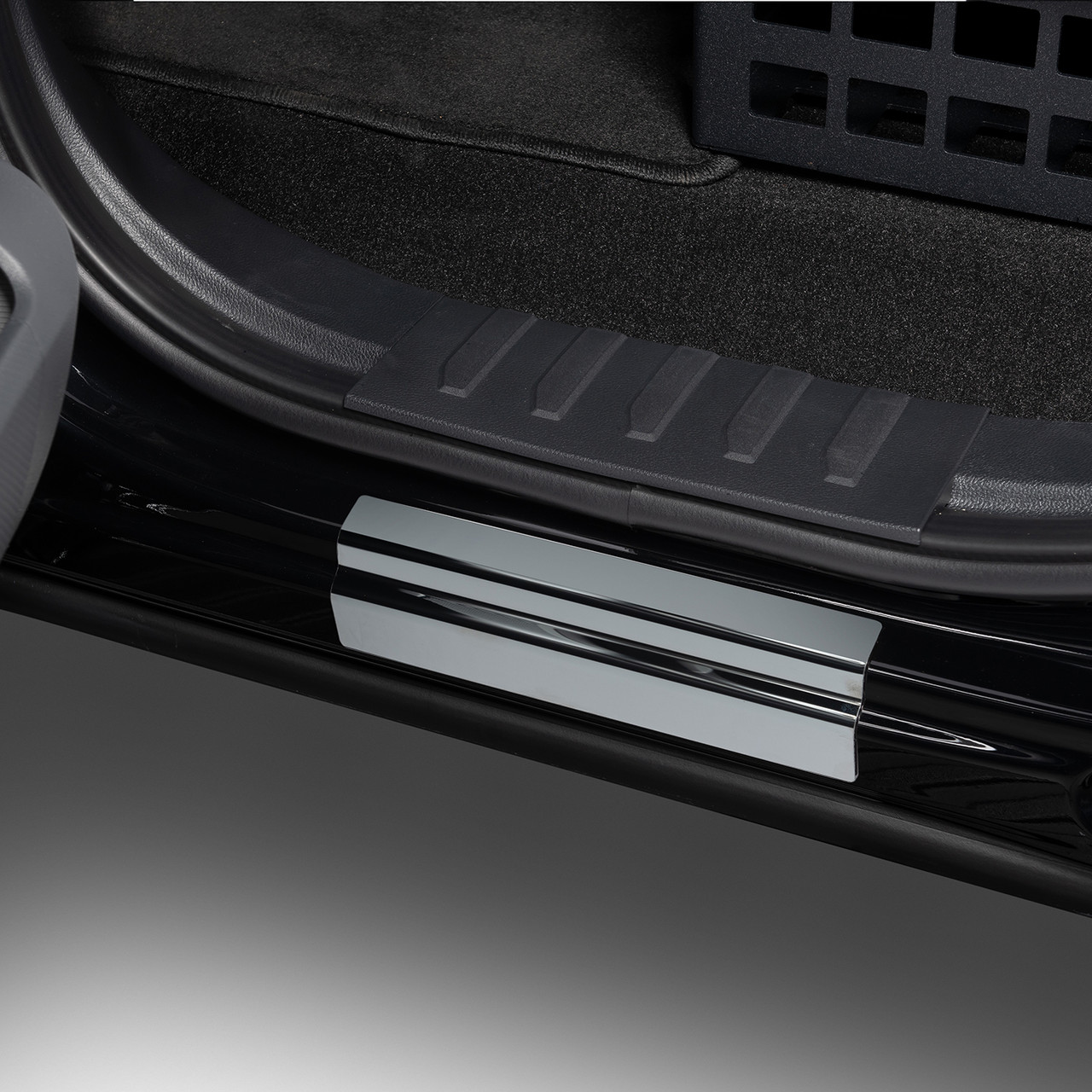 Putco 95143BP Ranger SCREW Door Sill Plate Kit - Black Platinum