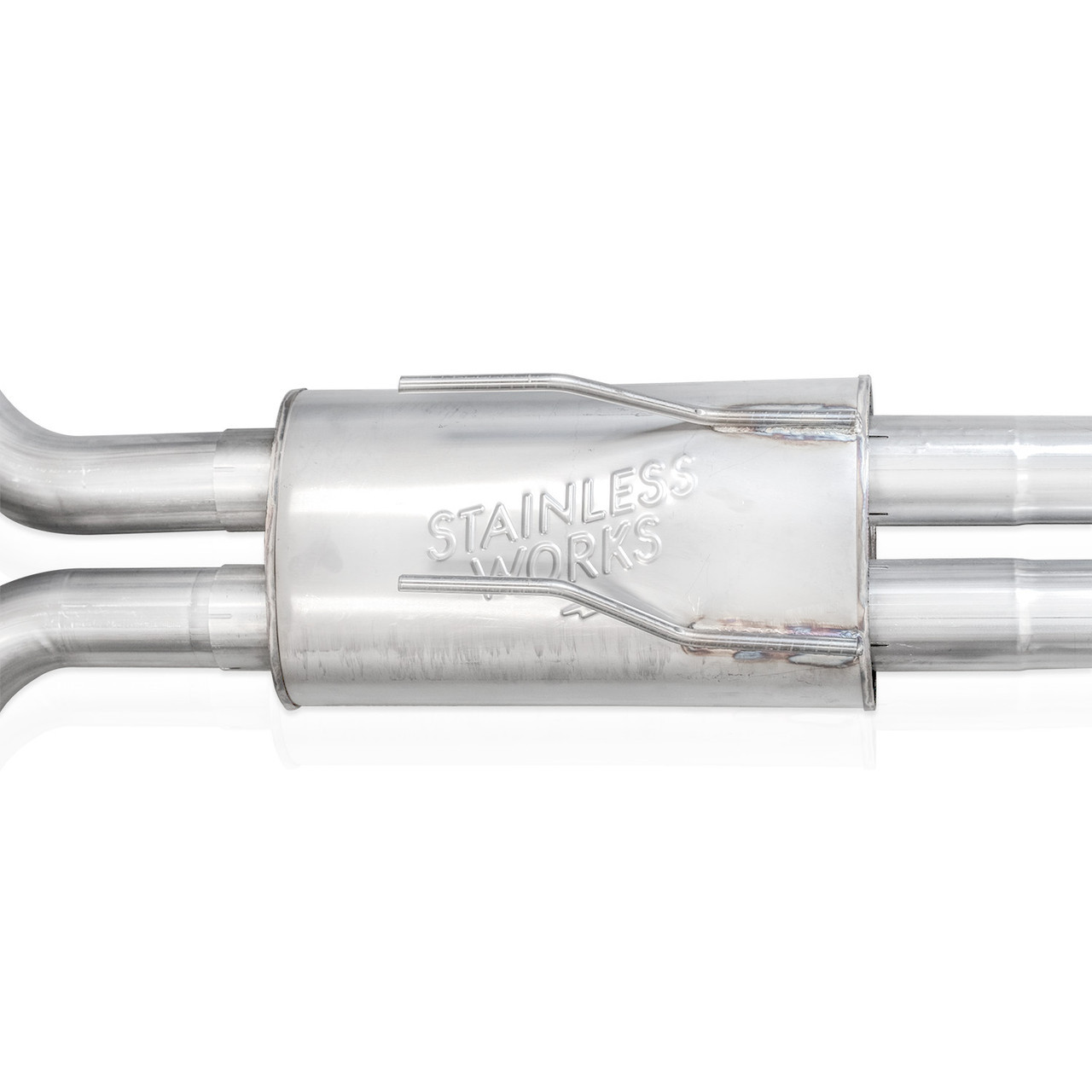 Stainless Works FECBB Explorer ST 3.0L 3in Catback Exhaust - Quad