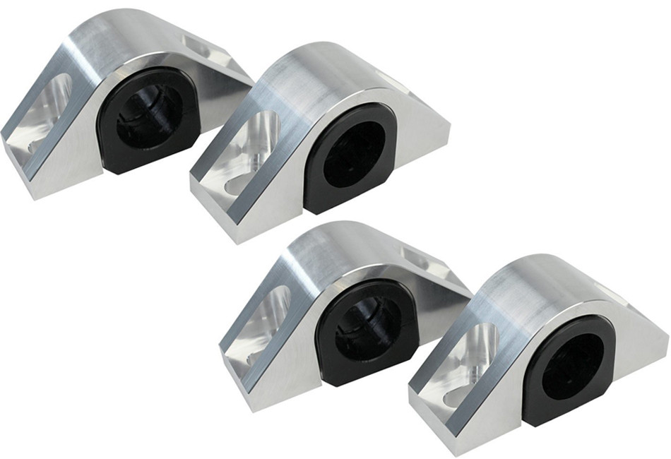 Steeda 555 8149 Billet Front and Rear Sway Bar Mount Kit Poly