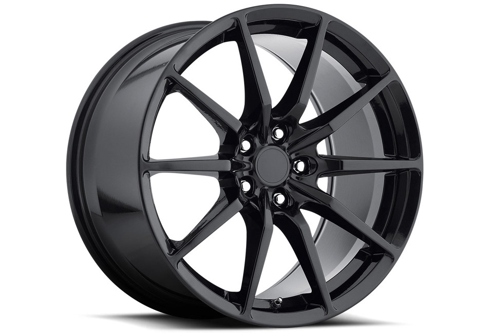 MRR Mustang M350 FlowForged Gloss Black Wheel 19x11 (15-23), M350