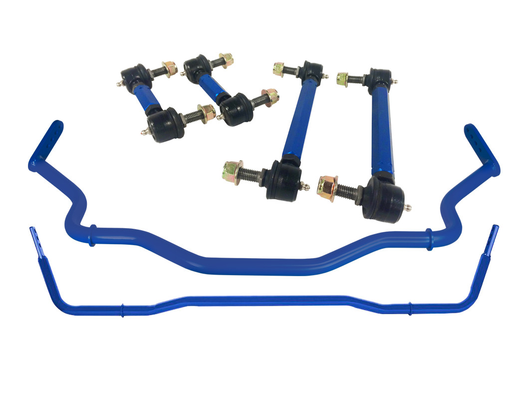 Steeda 555 1014 Mustang Adjustable Front and Rear Sway Bar With