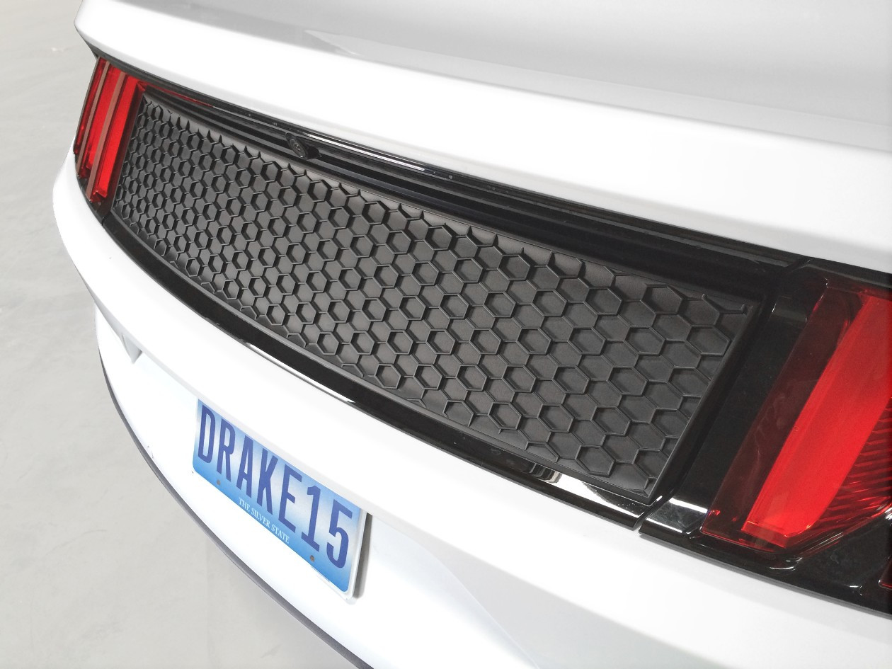 upperdeck GoG3 ロケット 印刷プレート 1/1 Drake FR3Z 6343B70 Mustang Deck Lid Panel California Matte Black