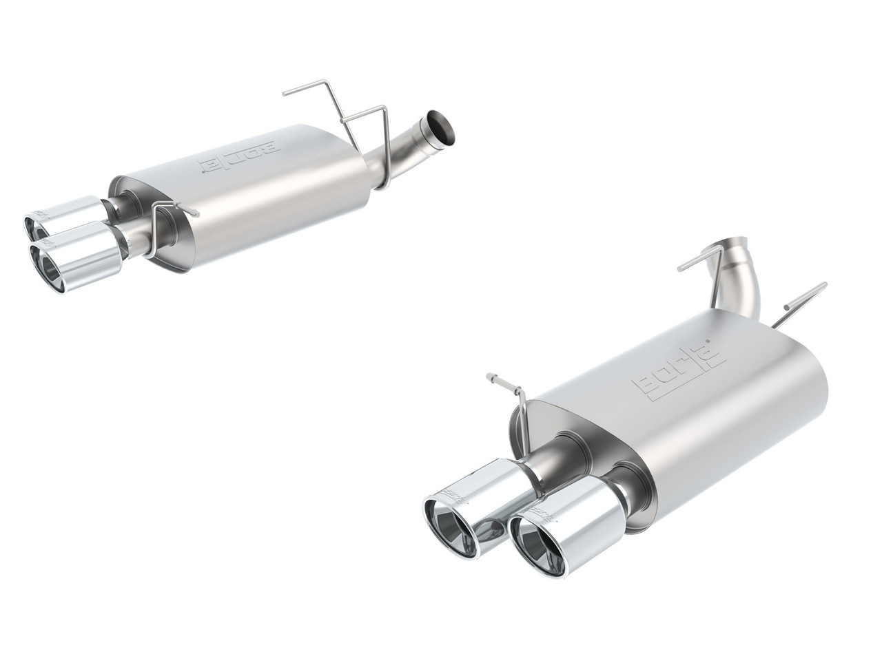 Borla 140585 2.3L EcoBoost Mustang ATAK Cat-Back Exhaust - Chrome