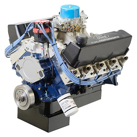 Ford Performance Mustang BIG BLOCK 572 CI 655HP Crate Engine Front