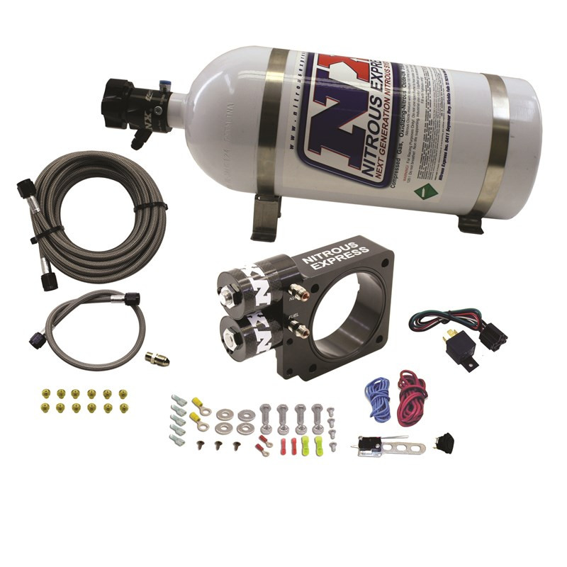 Nitrous Express 5.0L Foxbody EFI Nitrous Plate System w/10LB