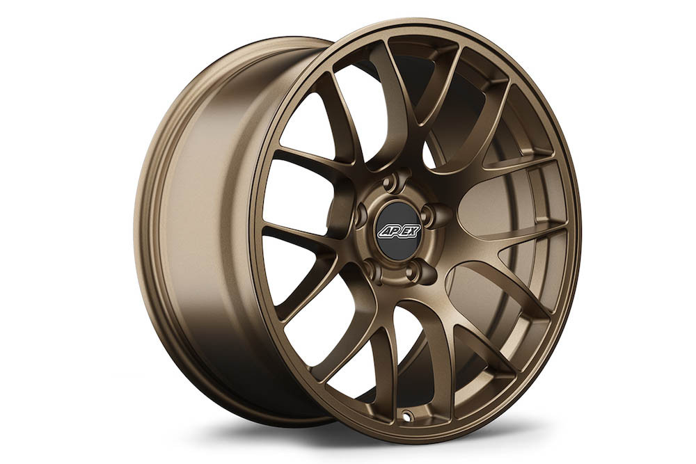 APEX EC71811ET52-5114-705-MBZ Mustang EC-7 Matte Bronze Wheel
