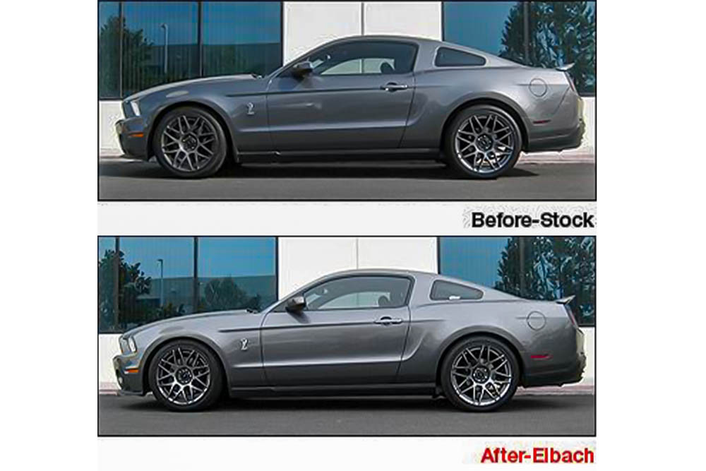 Eibach PRO-KIT s197マスタング適合 Eibach GT500 Pro-Kit Performance Lowering Springs (2007-2014