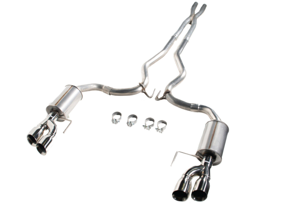 Roush 422093 Mustang GT Coupe Cat-Back Exhaust Kit (18-26)