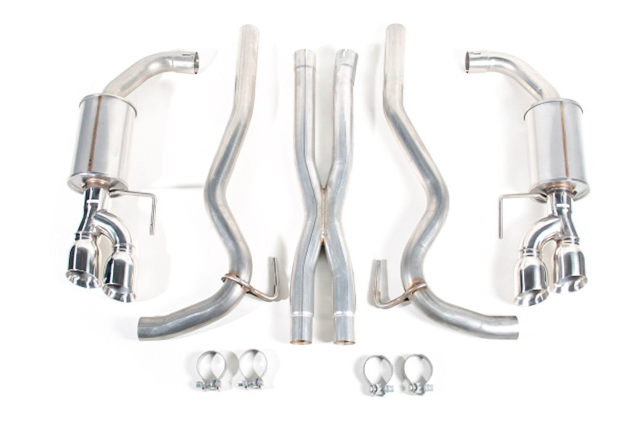 Roush 422093 Mustang GT Coupe Cat-Back Exhaust Kit (18-26)