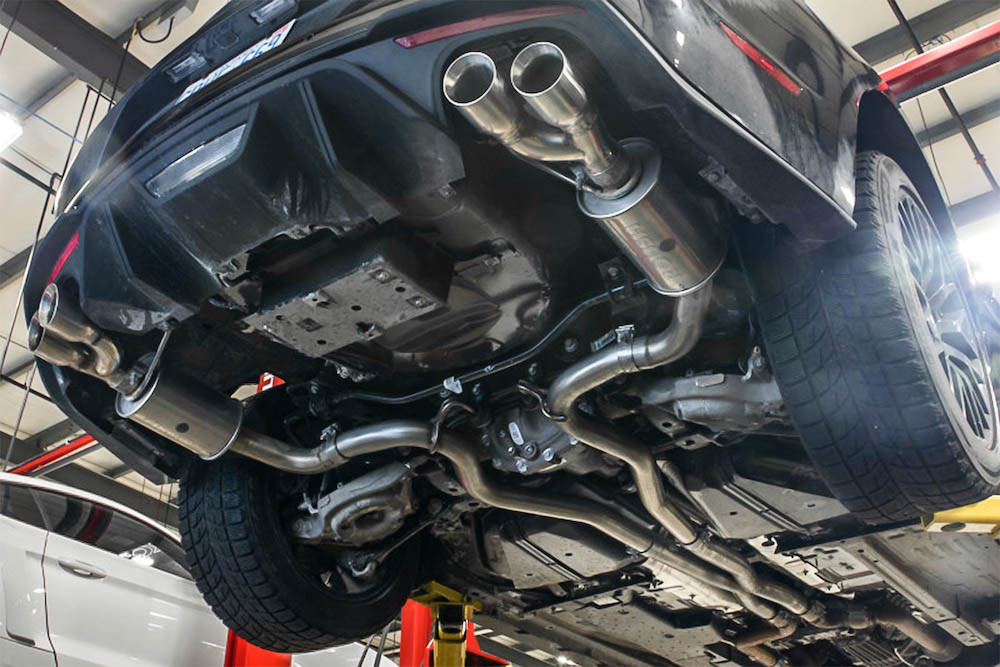 Roush 422093 Mustang GT Coupe Cat-Back Exhaust Kit (18-26)